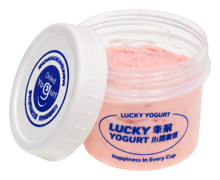 Peach Thick Yogurt